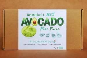 pure avocado puree box